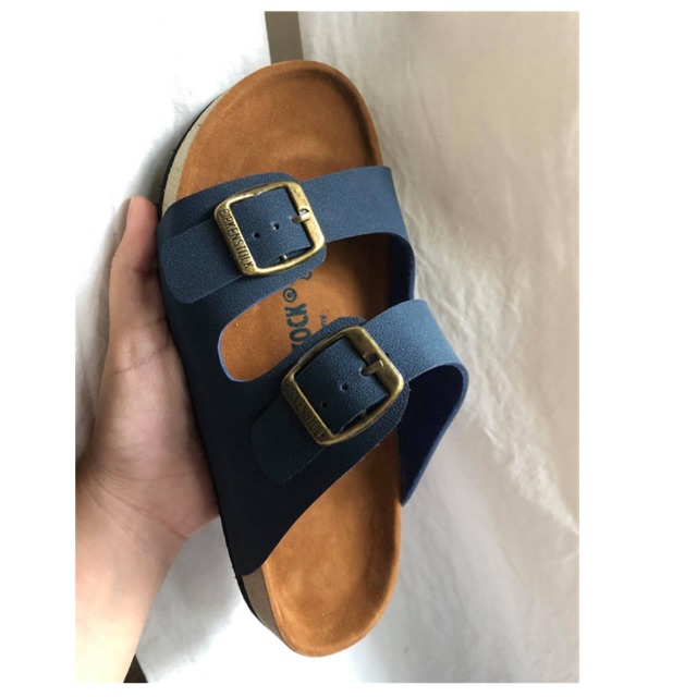 Navy blue hot sale birkenstock arizona