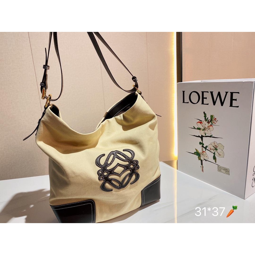 Loewe on sale canvas tote