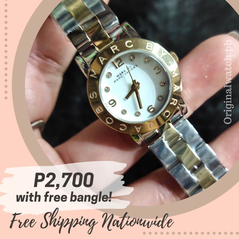 ORIGINAL Marc Jacobs Mini watch Shopee Philippines