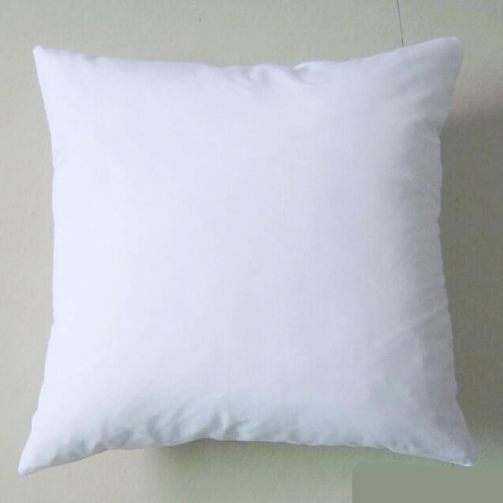 Plain white hot sale throw pillow