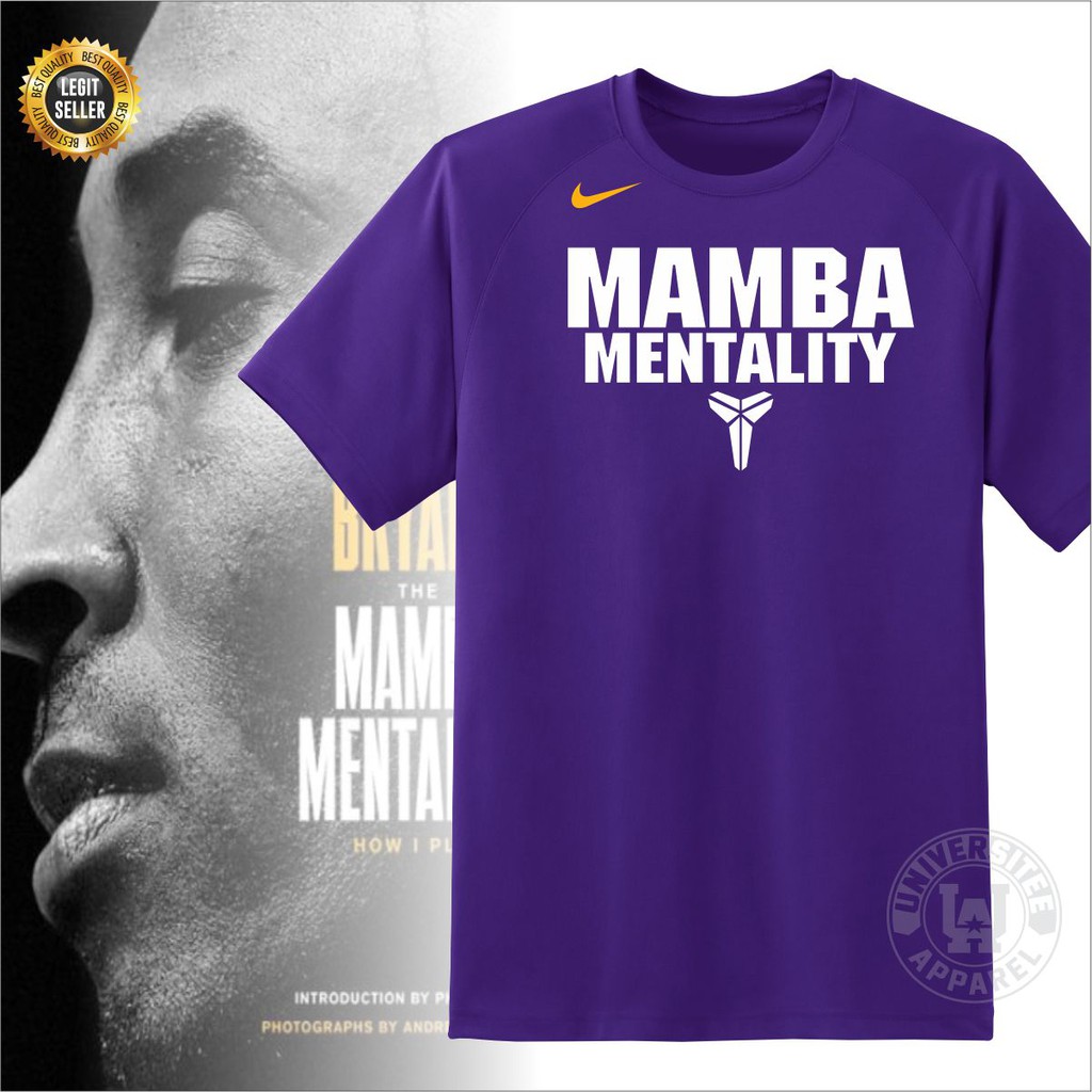 Kobe black cheap mamba t shirt