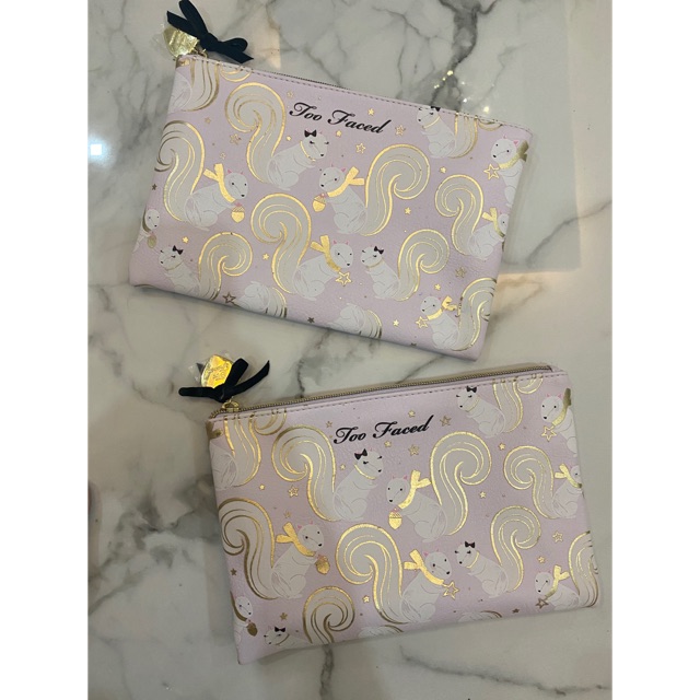 Too faced 2025 pink pouch