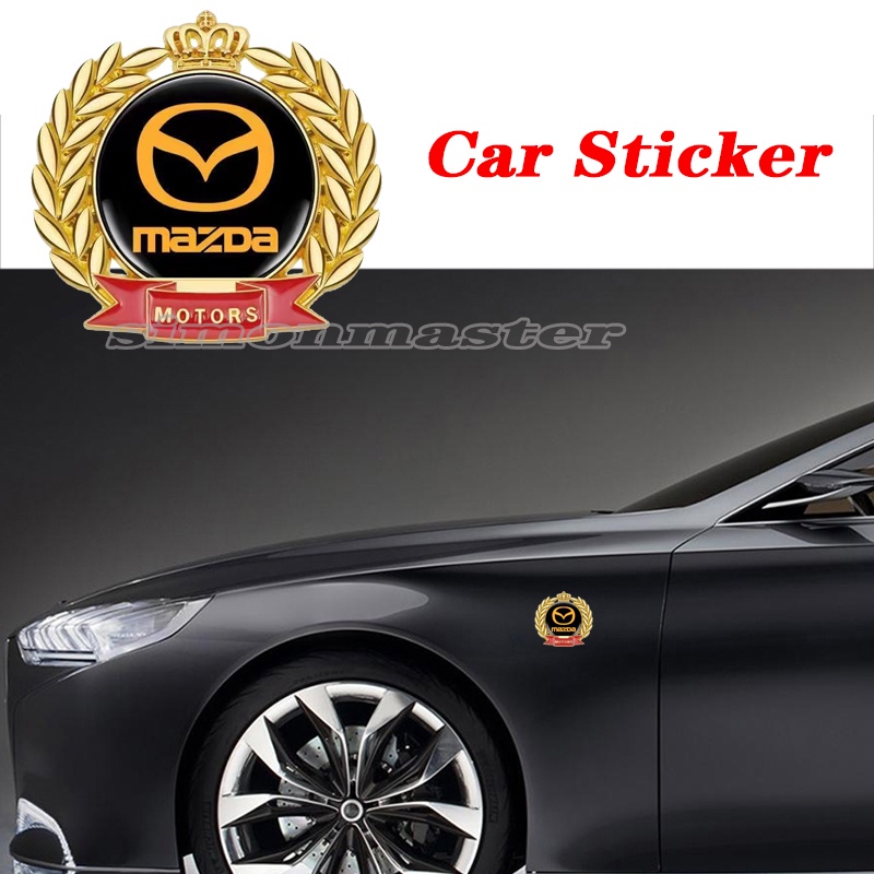 3D Emblem Modified Sticker For Mazda Axela Atenza Stylish Auto