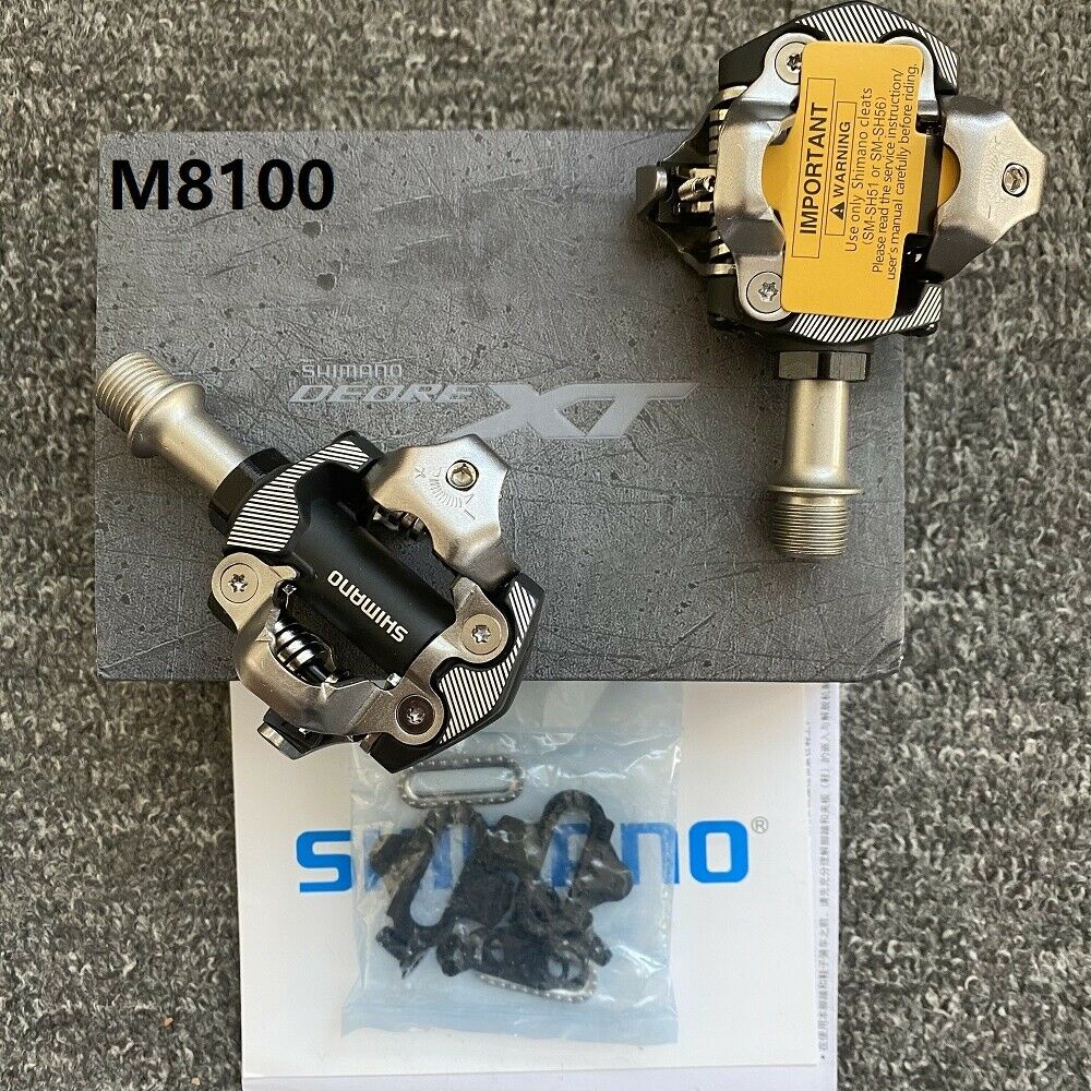 Shimano Deore XT PD M8100 Pedal Without Clip MTB Bike Cycling