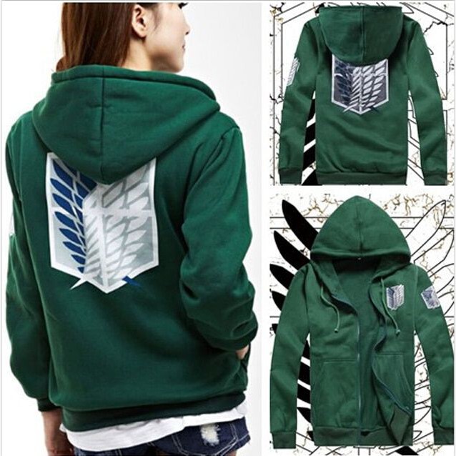 Hoodie attack on titan shopee new arrivals