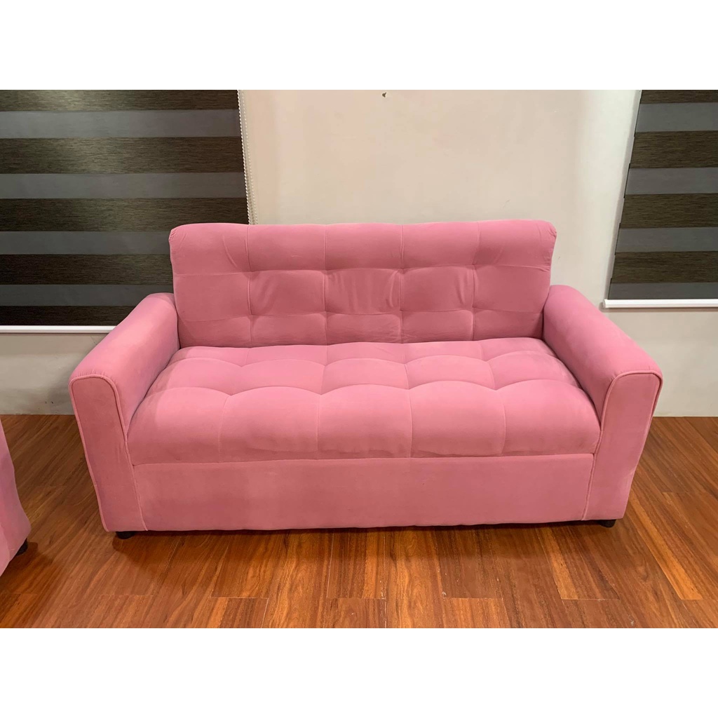 Baby pink best sale sofa bed