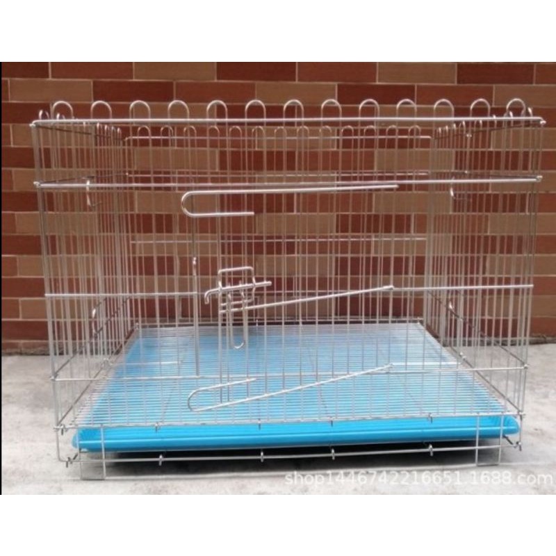 Dog cage hotsell crib type