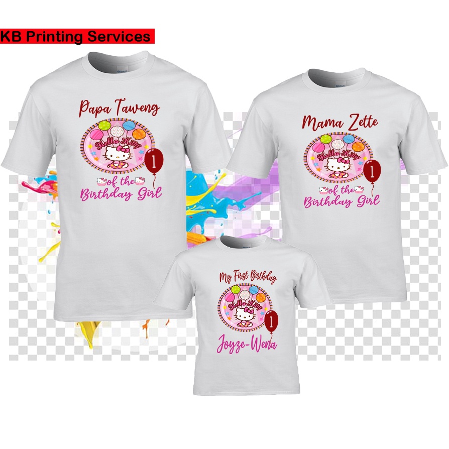 hello kitty t shirt family