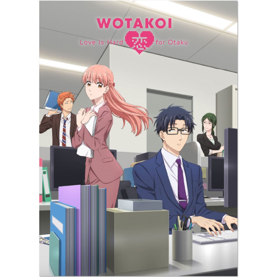 Wotakoi : Love Is Hard for Otaku / Wotaku ni Koi wa Muzukashii Anime Poster  / Posters | Shopee Philippines