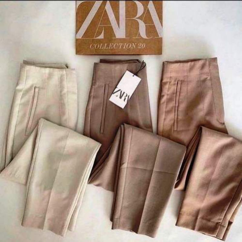 Zara Inspired Trouser Pants w/ Pockets, Woven SMALL-2XL
