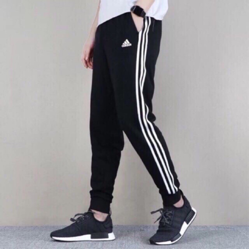 Adidas pants hot sale outfit men