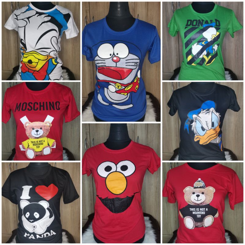 Moschino t outlet shirt donald duck