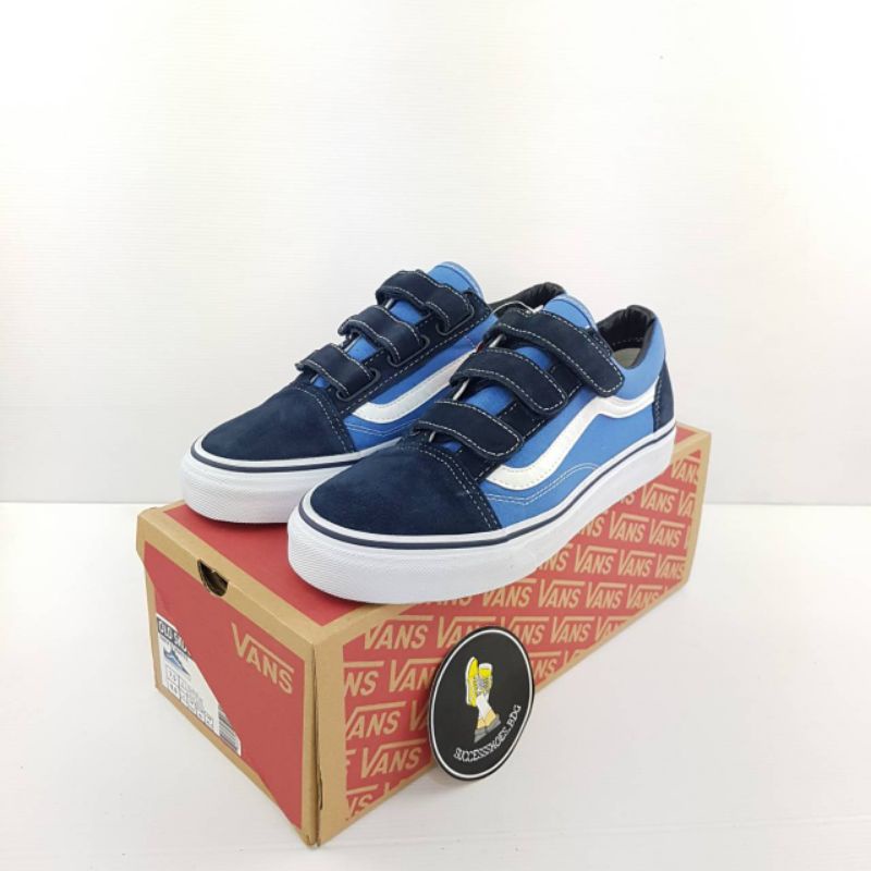 Mens old skool hot sale velcro vans