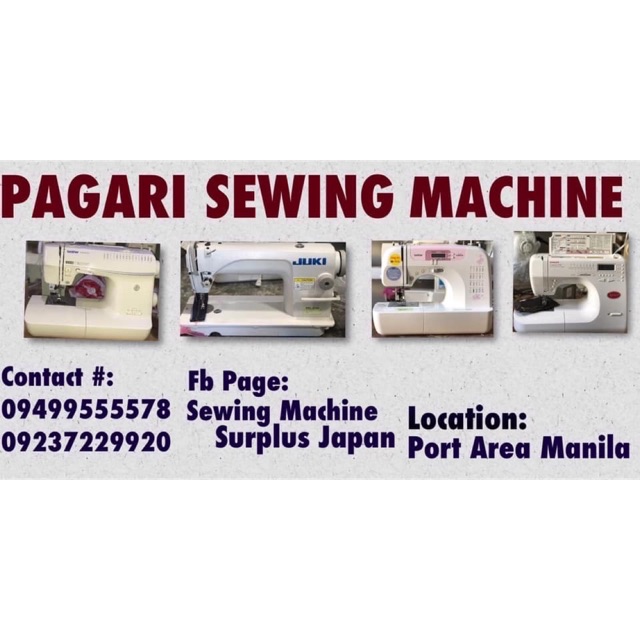 Pagari Sewing Machine, Online Shop Shopee Philippines