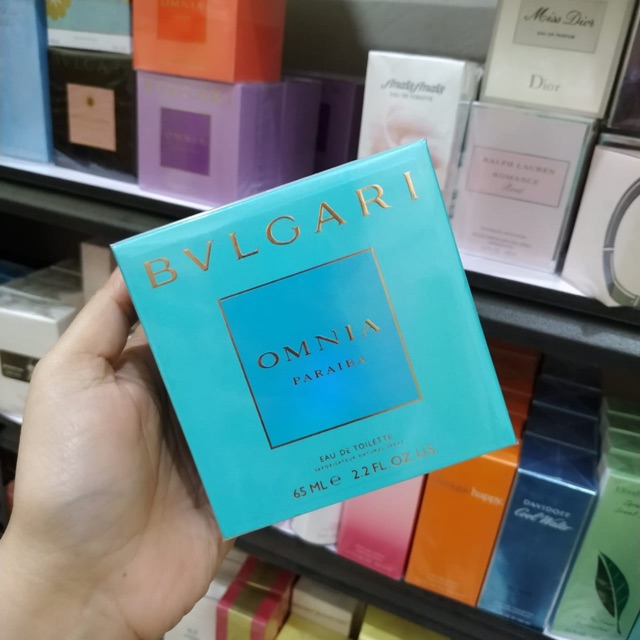 Bvlgari omnia paraiba eau hotsell de toilette