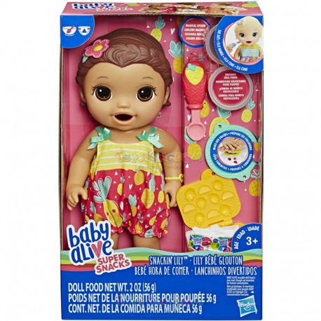 Baby alive hot sale snackin lily