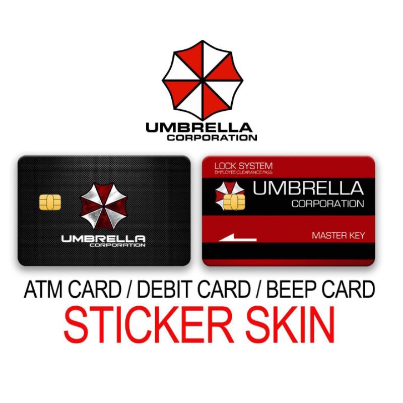 ATM/Beep Card Skin Stickers LUXURY BRANDS. High Quality Vinyl