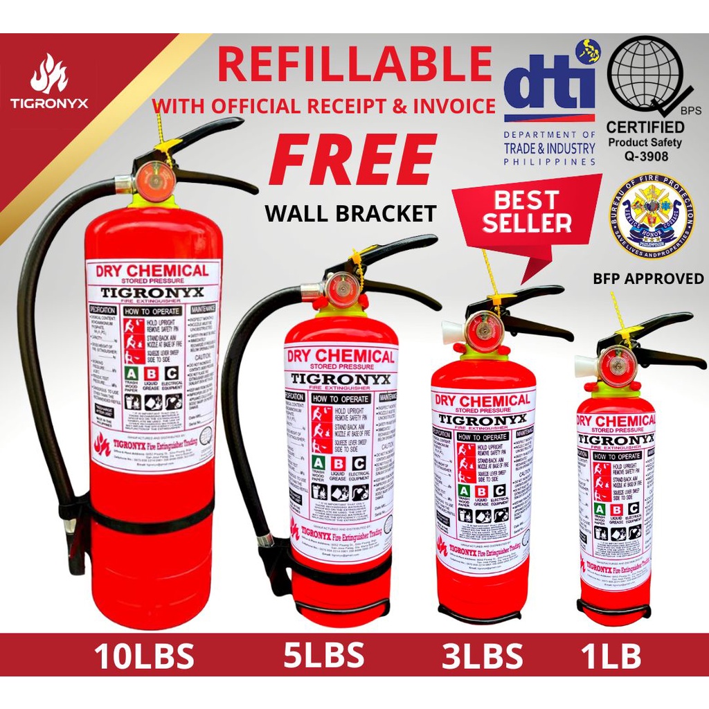 3 lb abc fire on sale extinguisher