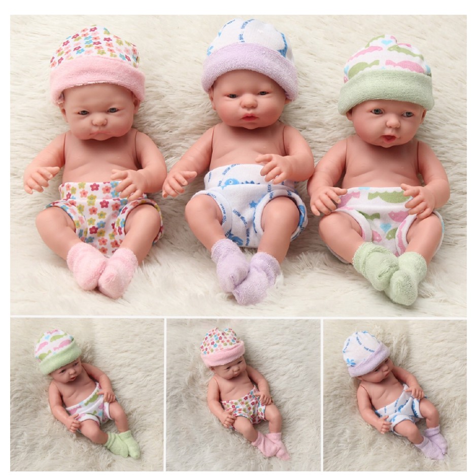 REBORN BABY DOLL NEWBORN VINYL SILICONE GIFTS CHILD FRIENDLY MADE