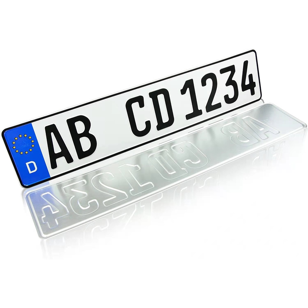 Euro plate store number