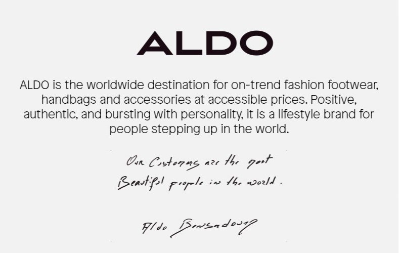 Aldo best sale online ph