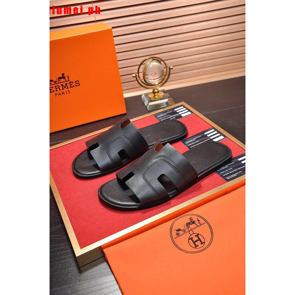 Hermes men's hot sale leather sandals