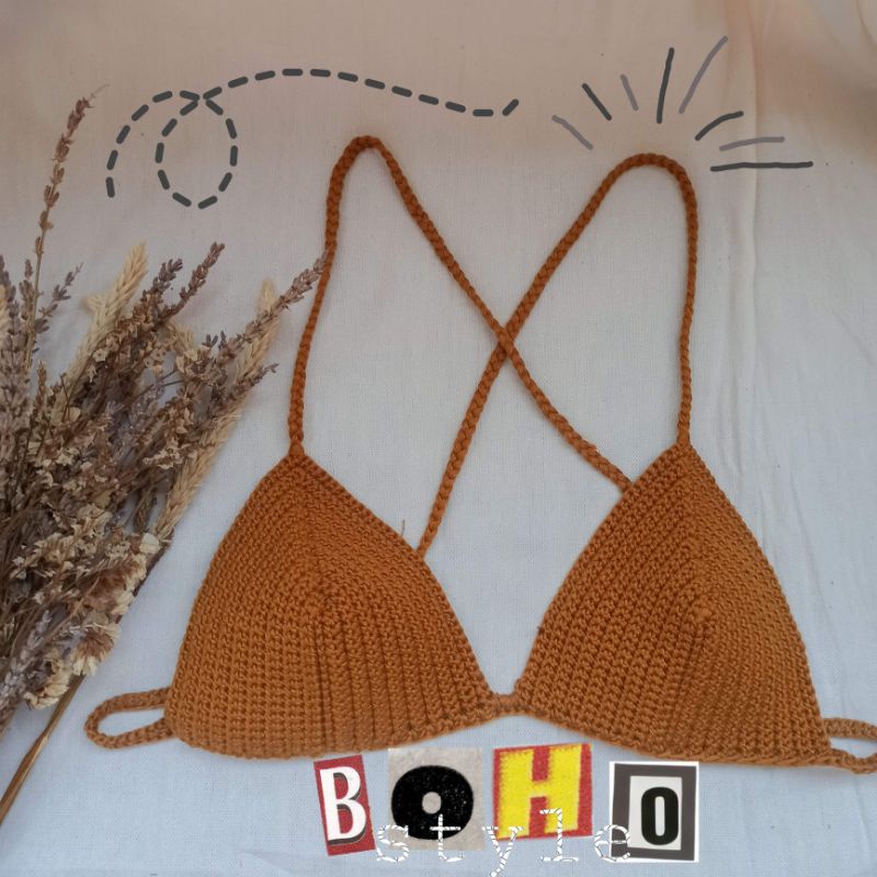 Chic Crochet Bra