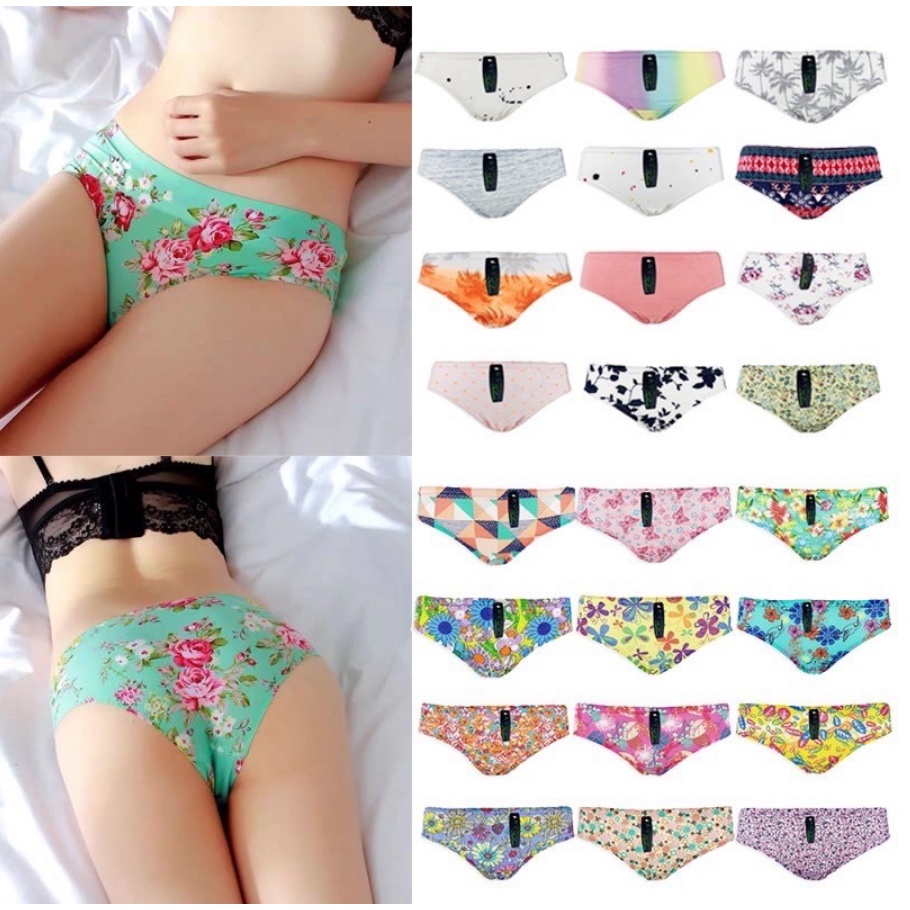 12pcs High quality panty underwear for woman panties for ladies cotton  womens underwear comfortable