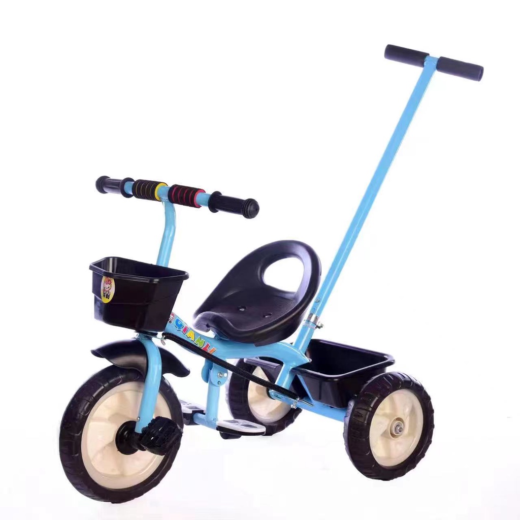 Baby ride on store bike with handle