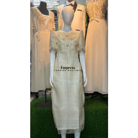 Infinity dress clearance filipiniana style