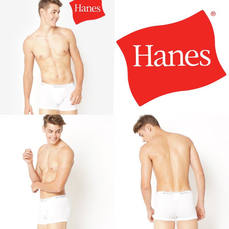 Hanes men's best sale white boxer briefs