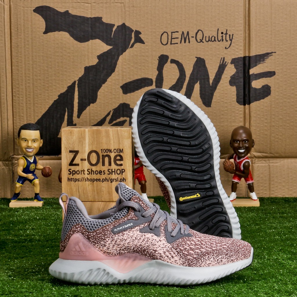 Adidas alphabounce hot sale red gold