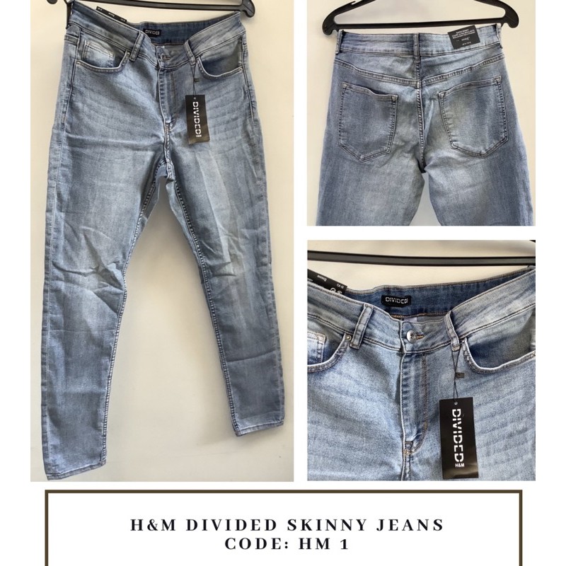 H and hotsell m divided jeans