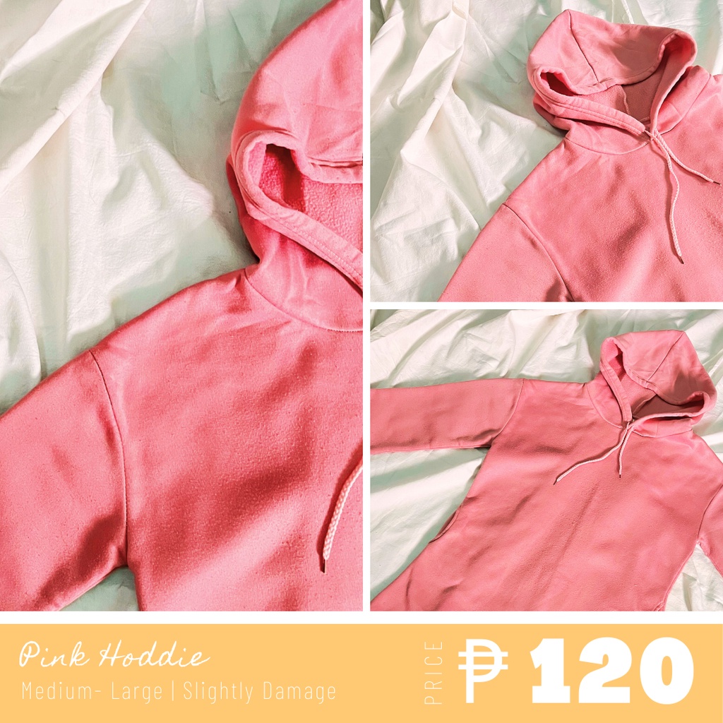 Korean on sale pink hoodie