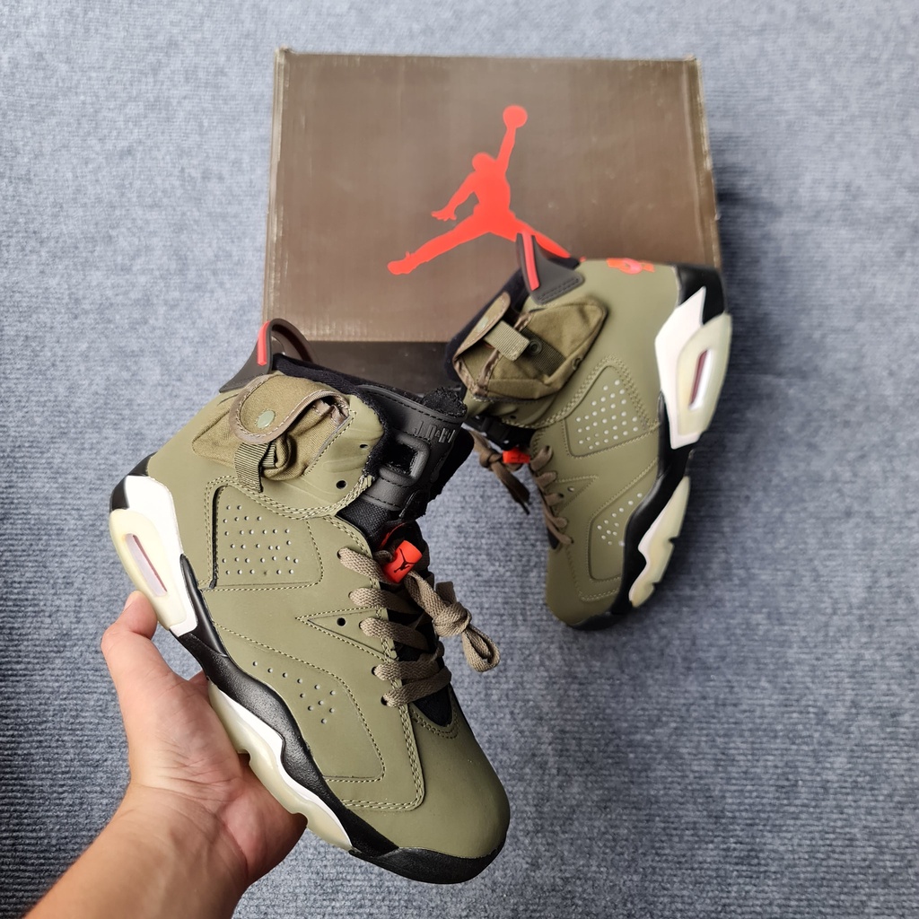 Jordan 6 travis scott best sale pre order