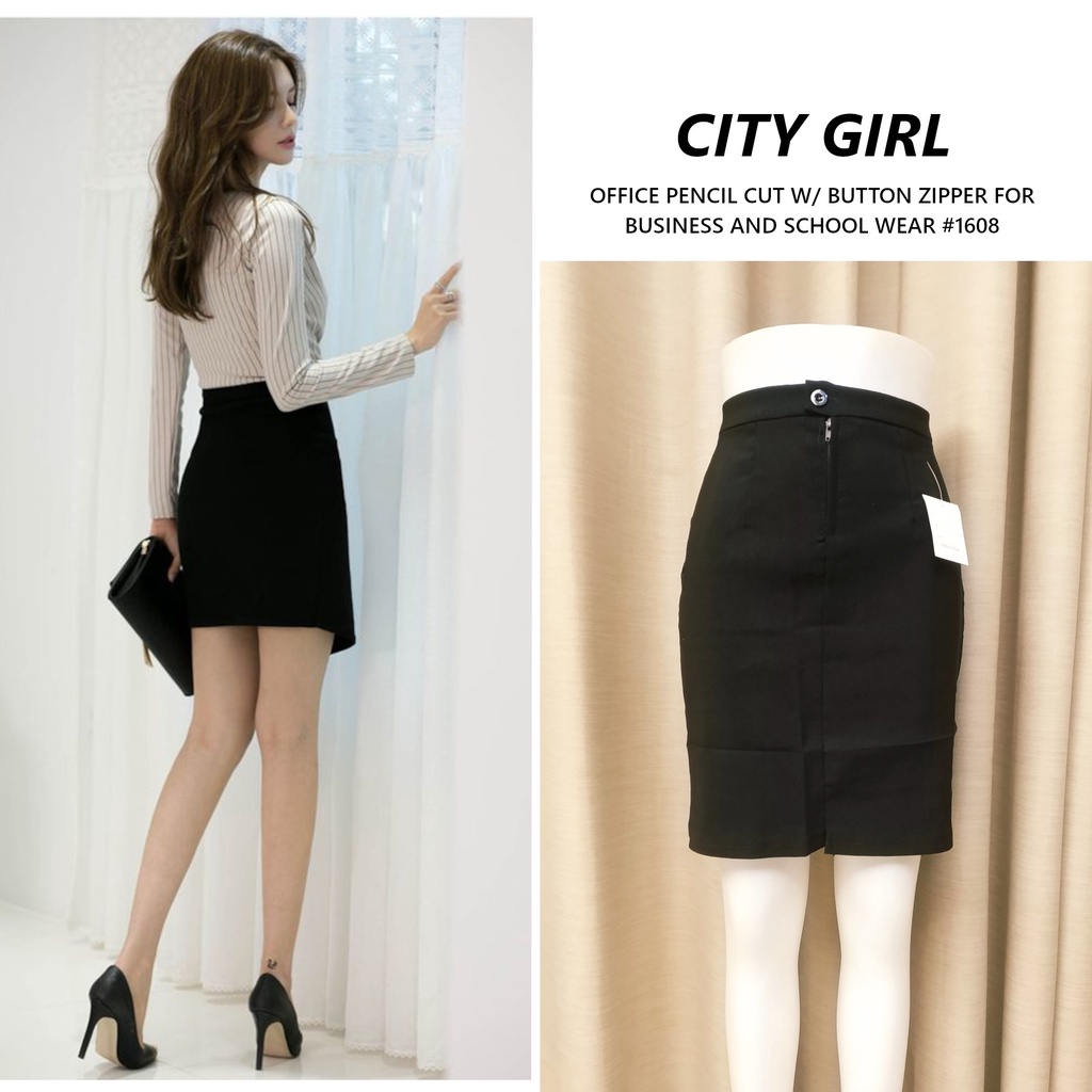 Pencil cut shop skirt online