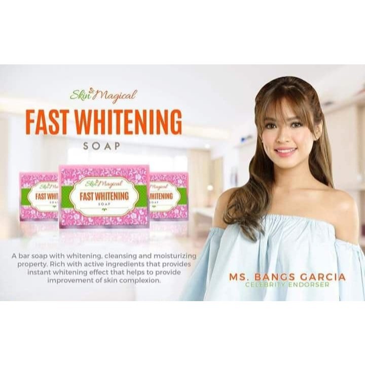 Fast Whitening Soap by Skin Magical Shopee Philippines