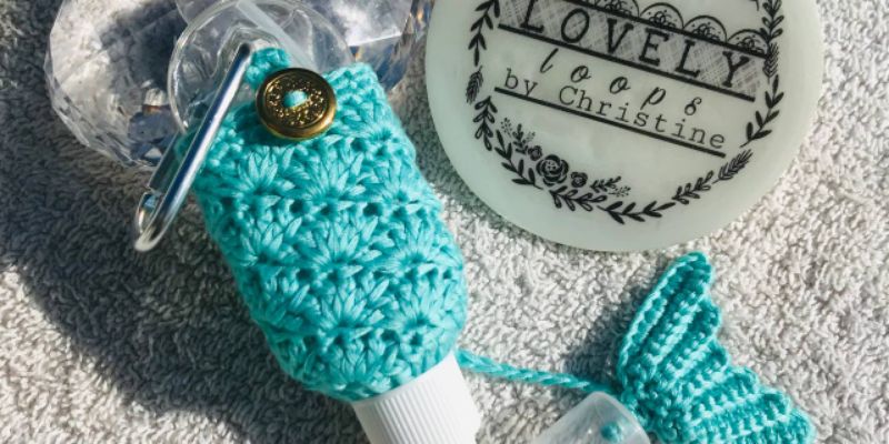 Crochet Louis Vuitton Inspired - LLBC Small Pouch - Lovely Loops