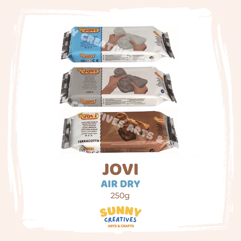 JOVI Air Dry Clay, Modelling Clay 250g