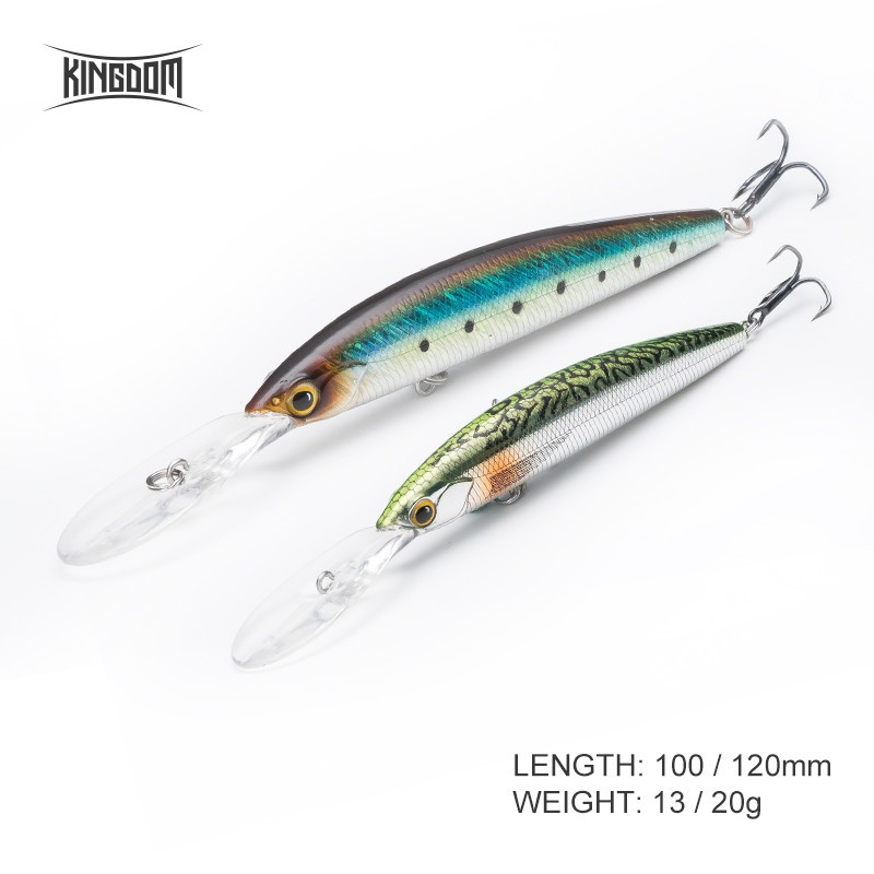 Suspend Minnow Fishing Lure Wobbler 150mm 20g Floating Hard Lure