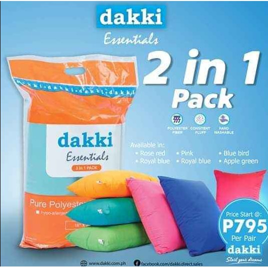 Dakki pillows 2025