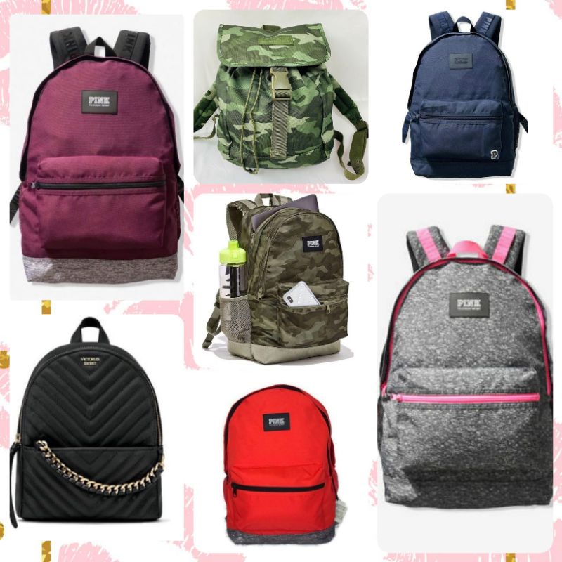 Pink on sale bookbags 2019