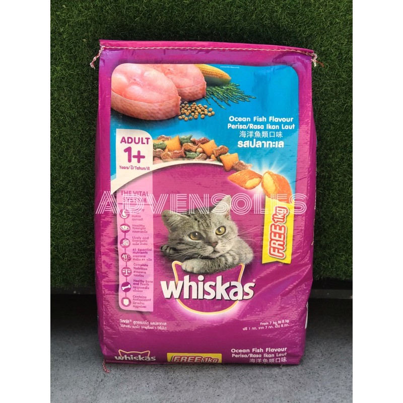 Whiskas cat best sale food 1kg