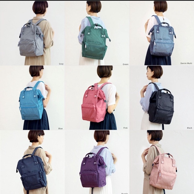 Anello mottled shop polyester mini backpack