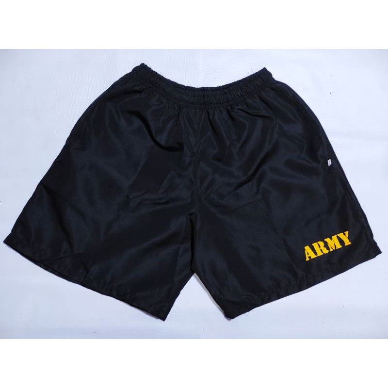 Army Short Black Yellow Print 3 Pocket Shopee Philippines