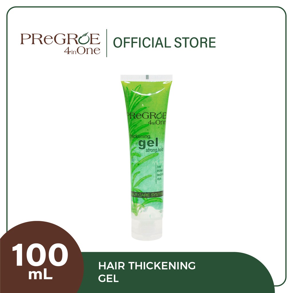 Pregroe Hair Thickening Gel 100ml