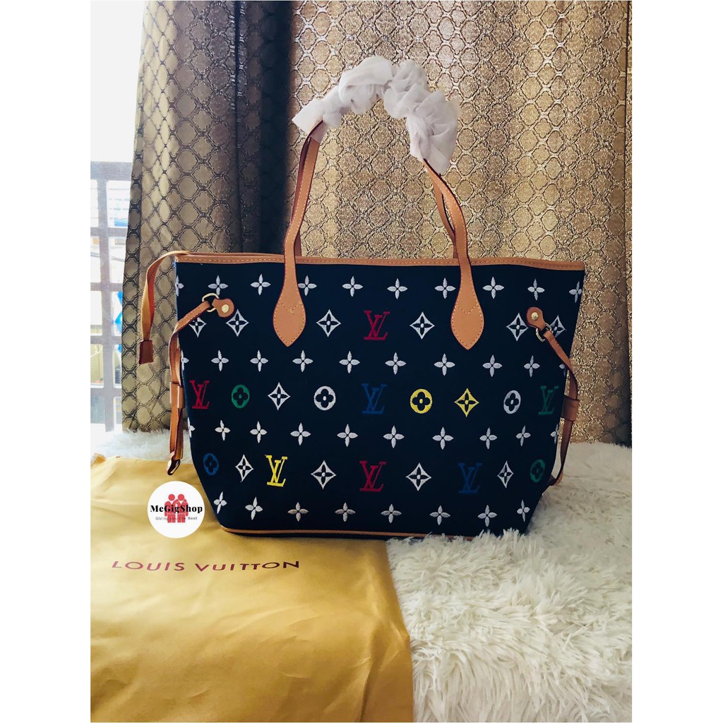 Louis vuitton best sale denim neverfull