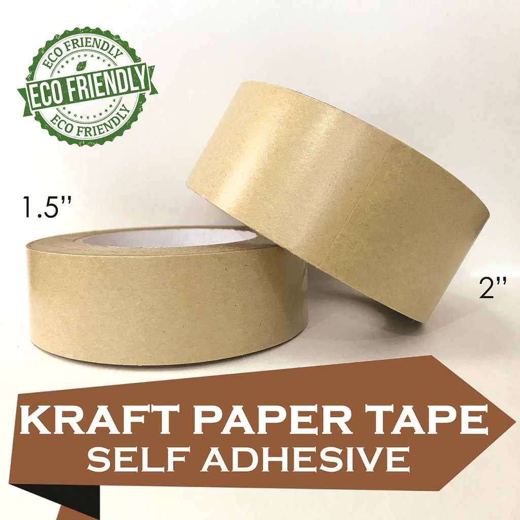 Kraft Eco Tape Self Adhesive – EcoNest Philippines