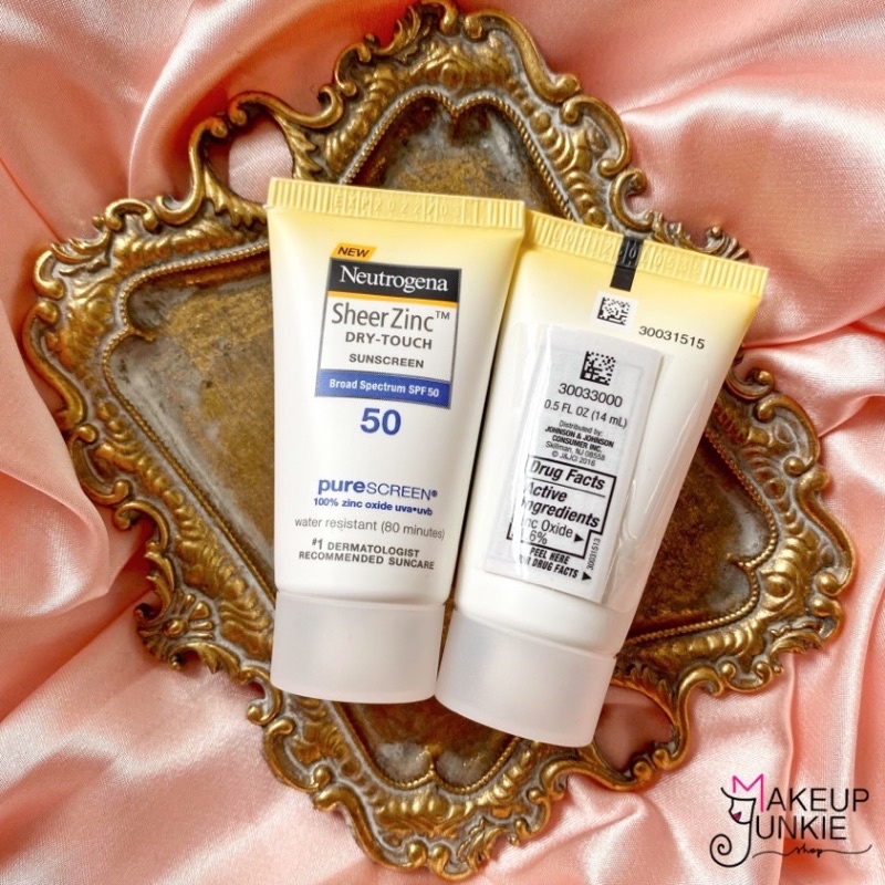 Neutrogena sheer 2024 zinc sunscreen