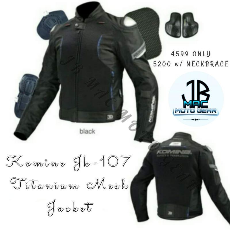 Riding on sale jacket komine